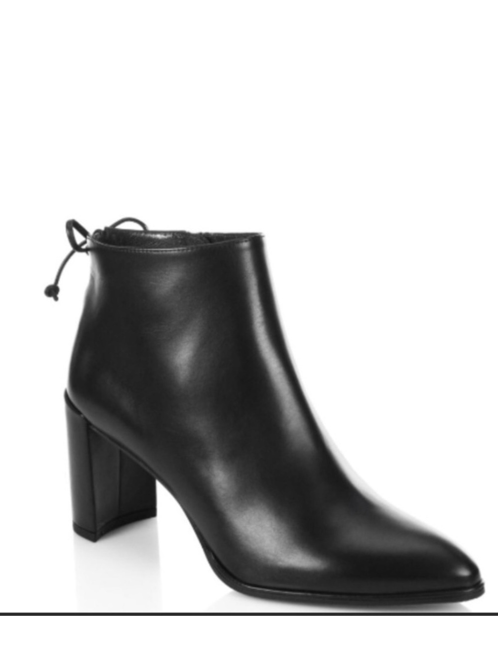 Stuart Weitzman Lofty Boot Black Leather 9.5